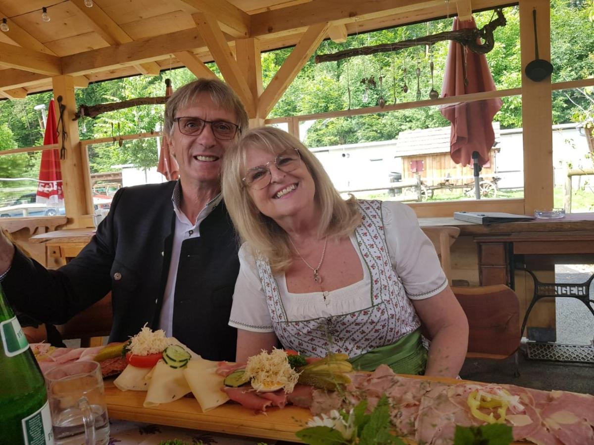 Ferienhaus Perner Gartenhaus Unterm Lindenbaum Poellau Esterno foto